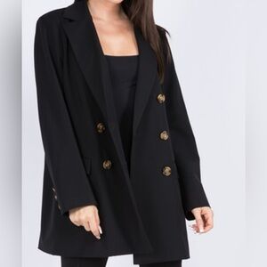 NWT Double Breasted Blazer
